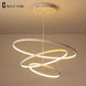 Lampara Colgante Modern LED Chandelier Hanging Lamp Rings Ceiling Chandelier Lighting For Living room Dining Room Light Fixtures|chandeliers ceiling|modern led chandelierled chandelier