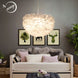 Loft Modern white nature Goose feather Pendant Lights romantic E27 led pendant lamps for home restaurant bedroom living room|pendant lamp|led pendant lamplamp for home - Frontier General Hardware