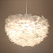 Loft Modern white nature Goose feather Pendant Lights romantic E27 led pendant lamps for home restaurant bedroom living room|pendant lamp|led pendant lamplamp for home - Frontier General Hardware