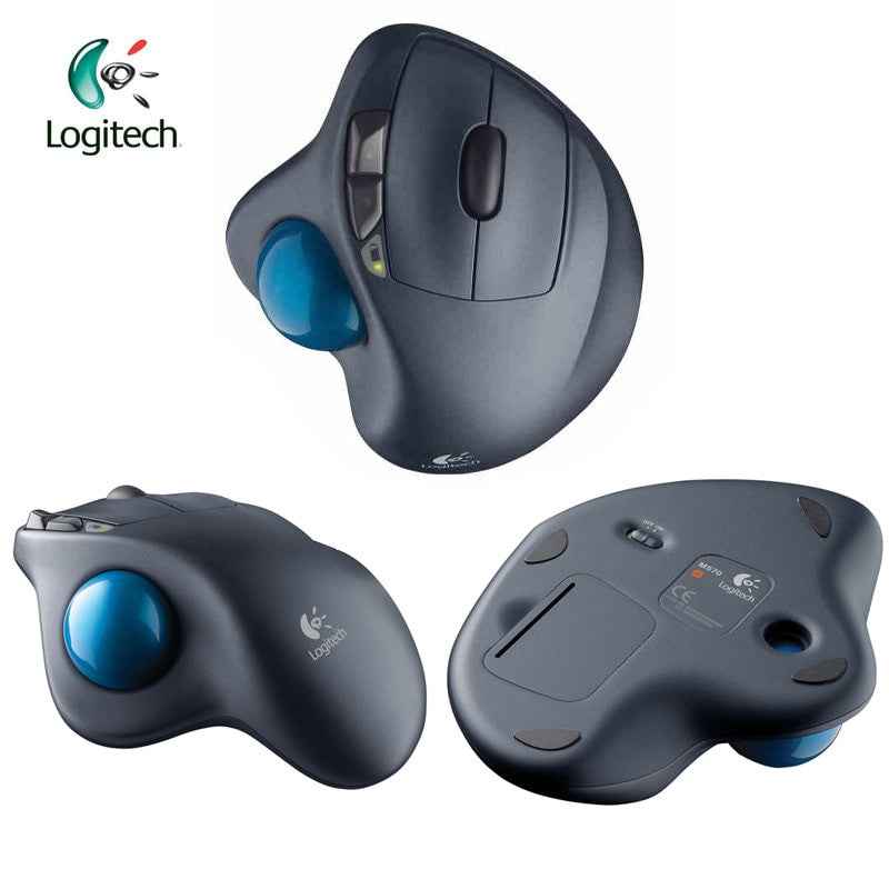 Logitech M570 Mouse with 2.4G Wireless Optical Trackball Ergonomic Mouse Gamer for Windos 10/8/7 Mac OS Support Official Test|logitech m570|mouse gamermouse mouse