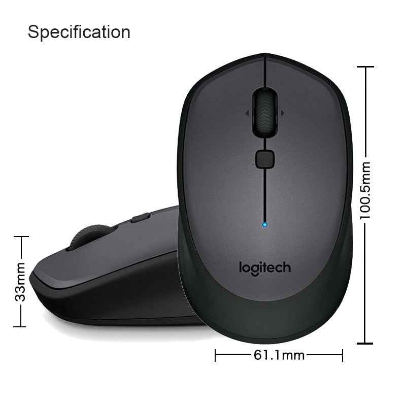 Logitech M336 Wireless Bluetooth Mouse with Colorful 1000 dpi for Windows 7/8/10,Mac OS X 10.8,Chrome OS,Android 3.2|Mice - Frontier General Hardware