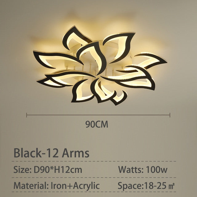 Lustre Led Modern Chandelier 110v 220v Ceiling Chandelier Lighting for Home Foyer Living room Bedroom Dining room Kitchen Lights|Chandeliers - Frontier General Hardware