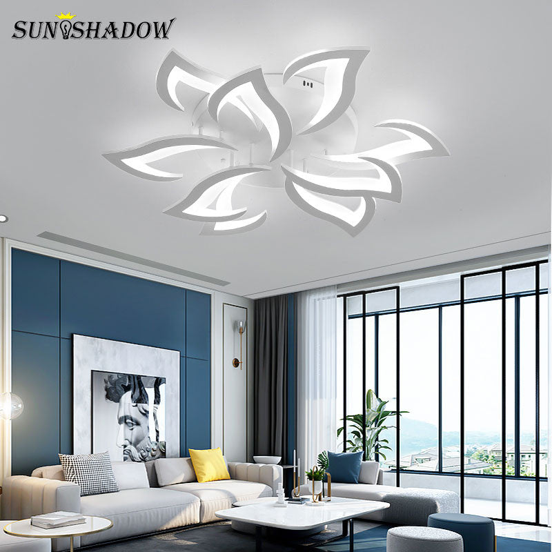 Lustre Led Modern Chandelier 110v 220v Ceiling Chandelier Lighting for Home Foyer Living room Bedroom Dining room Kitchen Lights|Chandeliers - Frontier General Hardware