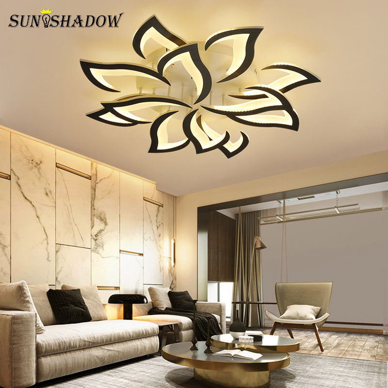 Lustre Led Modern Chandelier 110v 220v Ceiling Chandelier Lighting for Home Foyer Living room Bedroom Dining room Kitchen Lights|Chandeliers - Frontier General Hardware