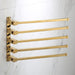 Luxury Golden Bathroom Brass Hardware Sets Towel Rack Paper holder Toilet Brush Holder Towel Holder hook Row hook Activity bar|Bath Hardware Sets - Frontier General Hardware