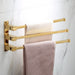 Luxury Golden Bathroom Brass Hardware Sets Towel Rack Paper holder Toilet Brush Holder Towel Holder hook Row hook Activity bar|Bath Hardware Sets - Frontier General Hardware