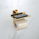 Luxury Golden Bathroom Brass Hardware Sets Towel Rack Paper holder Toilet Brush Holder Towel Holder hook Row hook Activity bar|Bath Hardware Sets - Frontier General Hardware