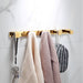 Luxury Golden Bathroom Brass Hardware Sets Towel Rack Paper holder Toilet Brush Holder Towel Holder hook Row hook Activity bar|Bath Hardware Sets - Frontier General Hardware