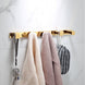 Luxury Golden Bathroom Brass Hardware Sets Towel Rack Paper holder Toilet Brush Holder Towel Holder hook Row hook Activity bar|Bath Hardware Sets - Frontier General Hardware