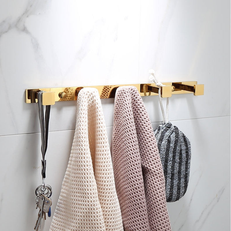 Luxury Golden Bathroom Brass Hardware Sets Towel Rack Paper holder Toilet Brush Holder Towel Holder hook Row hook Activity bar|Bath Hardware Sets - Frontier General Hardware