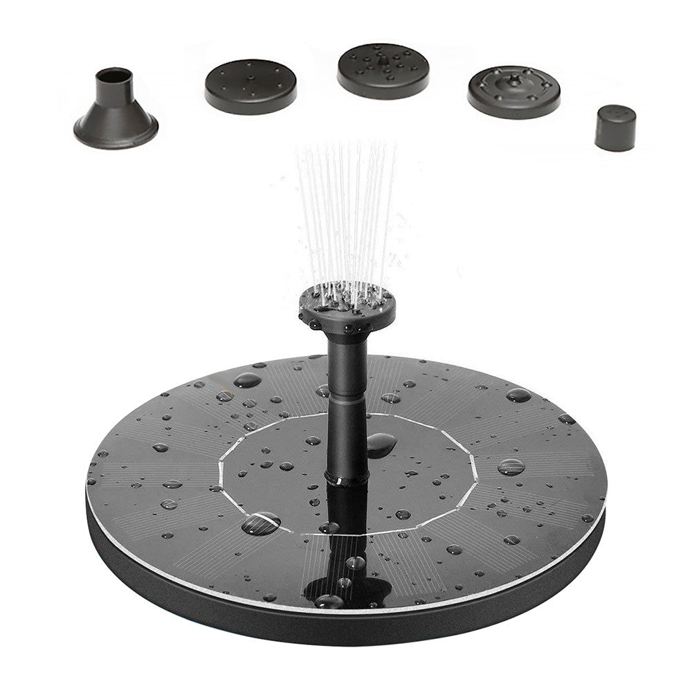 Mini Solar Fountain Solar Water Fountain Garden Pool Pond Outdoor Solar Panel Garden Decoration |Fountains & Bird Baths - Frontier General Hardware