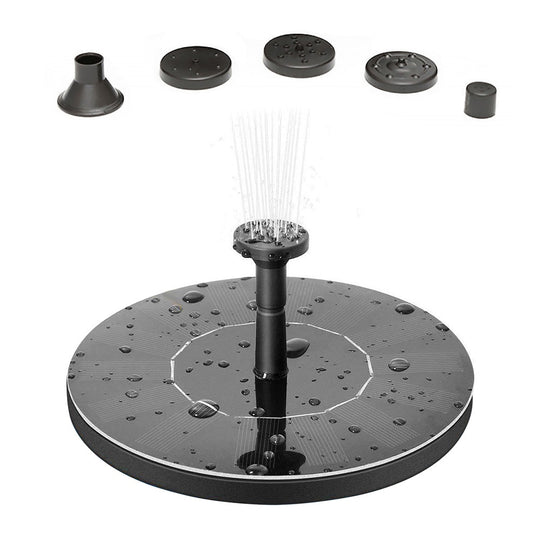 Mini Solar Fountain Solar Water Fountain Garden Pool Pond Outdoor Solar Panel Garden Decoration |Fountains & Bird Baths - Frontier General Hardware