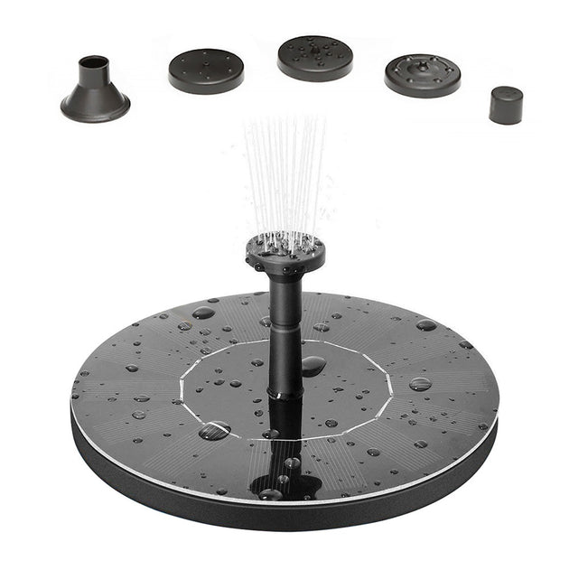 Mini Solar Fountain Solar Water Fountain Garden Pool Pond Outdoor Solar Panel Garden Decoration |Fountains & Bird Baths - Frontier General Hardware