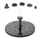 Mini Solar Fountain Solar Water Fountain Garden Pool Pond Outdoor Solar Panel Garden Decoration |Fountains & Bird Baths - Frontier General Hardware