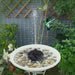 Mini Solar Fountain Solar Water Fountain Garden Pool Pond Outdoor Solar Panel Garden Decoration |Fountains & Bird Baths - Frontier General Hardware