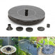 Mini Solar Fountain Solar Water Fountain Garden Pool Pond Outdoor Solar Panel Garden Decoration |Fountains & Bird Baths - Frontier General Hardware