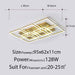 Modern LED chandelier lamps for the living room Home golden color lamps for the bedroom with remote control dimming dining room|Chandeliers