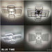 Modern Led Chandelier Rings Living Room Dining Room Bedroom Led Lustres Memory Function Led Ceiling Chandelier Lighting Fixtures|modern led chandelier|led chandelierceiling chandelier