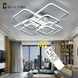Modern Led Chandelier Rings Living Room Dining Room Bedroom Led Lustres Memory Function Led Ceiling Chandelier Lighting Fixtures|modern led chandelier|led chandelierceiling chandelier