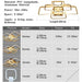 Modern Led Chandelier Rings Living Room Dining Room Bedroom Led Lustres Memory Function Led Ceiling Chandelier Lighting Fixtures|modern led chandelier|led chandelierceiling chandelier