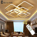 Modern Led Chandelier Rings Living Room Dining Room Bedroom Led Lustres Memory Function Led Ceiling Chandelier Lighting Fixtures|modern led chandelier|led chandelierceiling chandelier