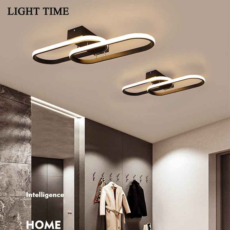 Modern Led Chandelier Simple Lighting Ceiling Led Lustre Chandelier Lighting Living room Dining room Corridor Light Aisle Lamps|Chandeliers