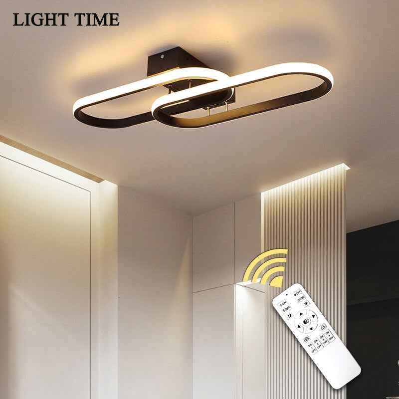 Modern Led Chandelier Simple Lighting Ceiling Led Lustre Chandelier Lighting Living room Dining room Corridor Light Aisle Lamps|Chandeliers