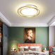 Modern Round LED Chandeliers for Bedroom Living Room Kitchen Lights Hanging Study Gold Ceiling Lamp Home Decoration Luminaria|Pendant Lights| - Frontier General Hardware