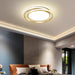 Modern Round LED Chandeliers for Bedroom Living Room Kitchen Lights Hanging Study Gold Ceiling Lamp Home Decoration Luminaria|Pendant Lights| - Frontier General Hardware