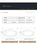 Modern Round LED Chandeliers for Bedroom Living Room Kitchen Lights Hanging Study Gold Ceiling Lamp Home Decoration Luminaria|Pendant Lights| - Frontier General Hardware