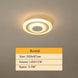 Modern ceiling lights 12w for hallway balcony corridor Coffe white light lamps bedroom luminaria teto acrylic lamparas de techo|Ceiling Lights - Frontier General Hardware