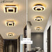 Modern ceiling lights 12w for hallway balcony corridor Coffe white light lamps bedroom luminaria teto acrylic lamparas de techo|Ceiling Lights - Frontier General Hardware