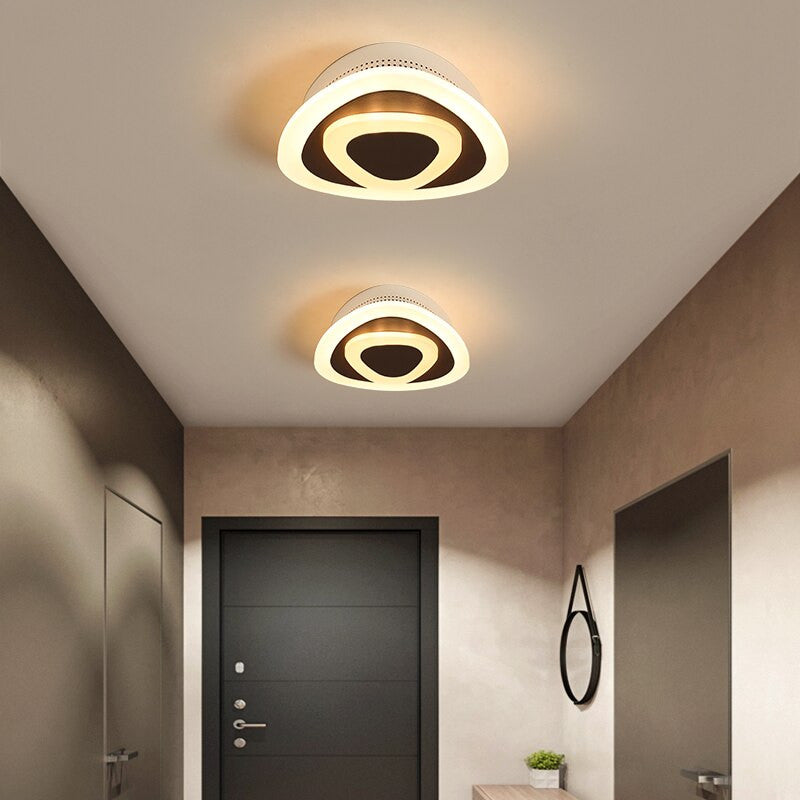 Modern ceiling lights 12w for hallway balcony corridor Coffe white light lamps bedroom luminaria teto acrylic lamparas de techo|Ceiling Lights - Frontier General Hardware