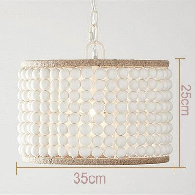 Modern minimalist round wooden beads E27 led pendant lamp children bedroom crystal pendant light living room hotel kitchen lamps|Pendant Lights - Frontier General Hardware