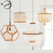 Modern minimalist round wooden beads E27 led pendant lamp children bedroom crystal pendant light living room hotel kitchen lamps|Pendant Lights - Frontier General Hardware