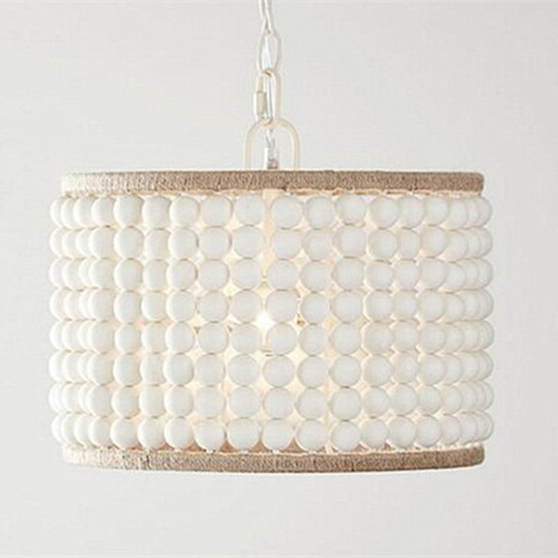 Modern minimalist round wooden beads E27 led pendant lamp children bedroom crystal pendant light living room hotel kitchen lamps|Pendant Lights - Frontier General Hardware