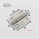 More authentic 304 stainless steel door hinge small cupboard door hinge 1/1.5/2/2.5/3.5 inch 4 inches|Door Hinges