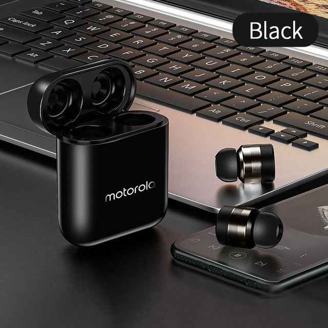 Motorola Vervebuds 110 TWS Bluetooth 5.0 Wireless Earphone Earbuds Mini in ear VB 110 Headphones Headset Touch verve buds 110|Bluetooth Earphones & Headphones