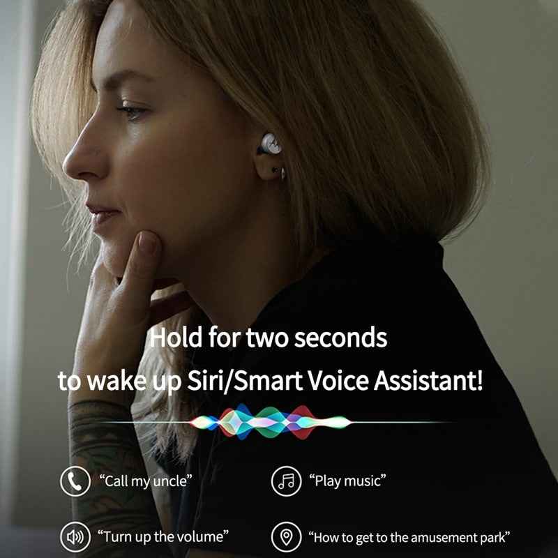 Motorola Vervebuds 110 TWS Bluetooth 5.0 Wireless Earphone Earbuds Mini in ear VB 110 Headphones Headset Touch verve buds 110|Bluetooth Earphones & Headphones