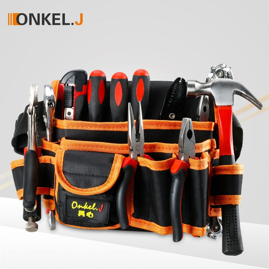Multi functional Electrician Tools Bag Waist Pouch Belt Storage Holder Organizer Garden Tool Kits Waist Packs Oxford Cloth|Tool Bags - Frontier General Hardware