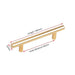 NAIERDI Brushed Black Gold Kitchen Door Handles Stainless Steel Straight Cupboard Handles Knobs Cabinet Pull Furniture Handle|Cabinet Pulls