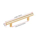NAIERDI Brushed Black Gold Kitchen Door Handles Stainless Steel Straight Cupboard Handles Knobs Cabinet Pull Furniture Handle|Cabinet Pulls