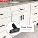 NAIERDI Brushed Black Gold Kitchen Door Handles Stainless Steel Straight Cupboard Handles Knobs Cabinet Pull Furniture Handle|Cabinet Pulls
