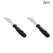 New 1/2/3pcs Putty Knives 50/75/100/125mm Plastic Handle Paint Scraper Handy Trowel Scraper CRV Home Construction Use Tools|Putty Knife