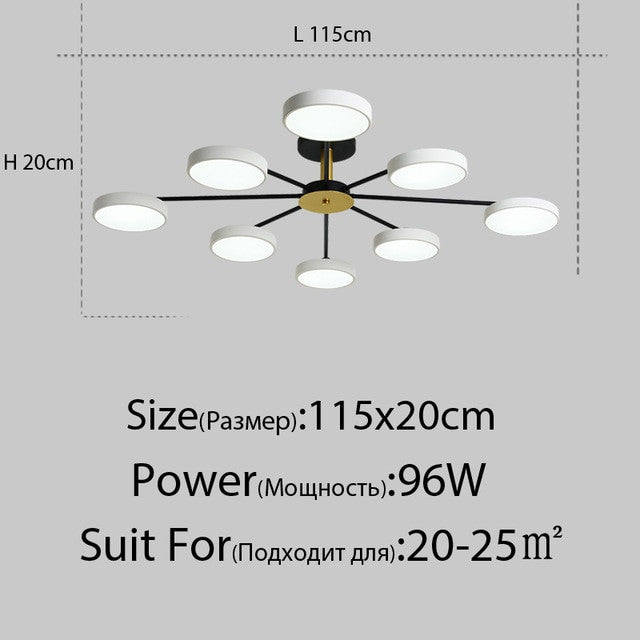 New 220v Led Chandelier For Living Room Bedroom Home Chandelier Modern Led Ceiling Chandelier Lamp Lighting Chandelier|Chandeliers - Frontier General Hardware