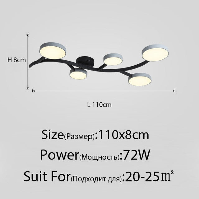 New 220v Led Chandelier For Living Room Bedroom Home Chandelier Modern Led Ceiling Chandelier Lamp Lighting Chandelier|Chandeliers - Frontier General Hardware