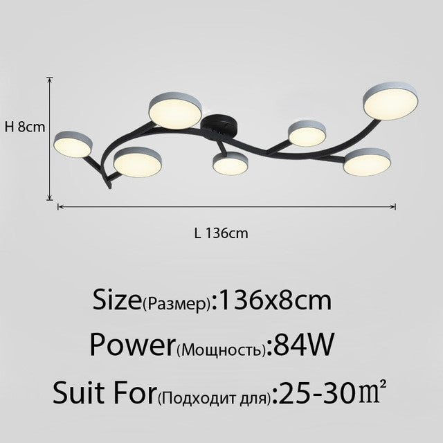 New 220v Led Chandelier For Living Room Bedroom Home Chandelier Modern Led Ceiling Chandelier Lamp Lighting Chandelier|Chandeliers - Frontier General Hardware