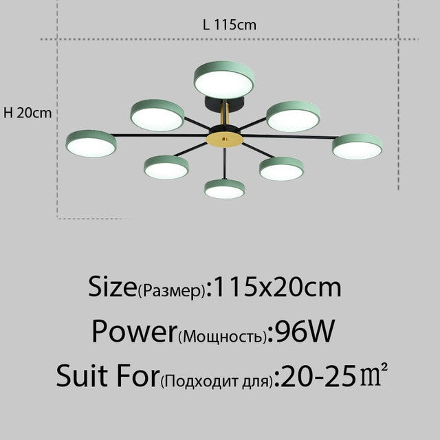 New 220v Led Chandelier For Living Room Bedroom Home Chandelier Modern Led Ceiling Chandelier Lamp Lighting Chandelier|Chandeliers - Frontier General Hardware