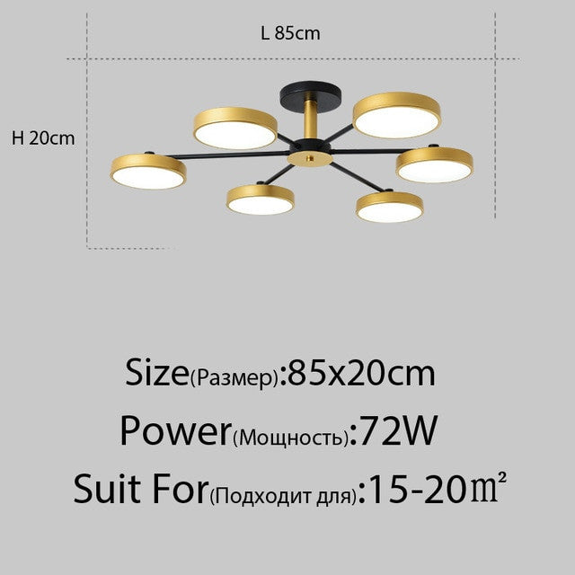 New 220v Led Chandelier For Living Room Bedroom Home Chandelier Modern Led Ceiling Chandelier Lamp Lighting Chandelier|Chandeliers - Frontier General Hardware