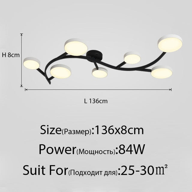 New 220v Led Chandelier For Living Room Bedroom Home Chandelier Modern Led Ceiling Chandelier Lamp Lighting Chandelier|Chandeliers - Frontier General Hardware